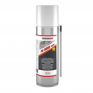 TEROSON PU 9500 FOAM 400ML- pianka wygłuszająca do profili zamkniętych srebrnoszara