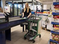 VIKAN 45893 SZCZOTKA ZMIOTKA WŁOS ŚREDNI 330MM NIEBIESKA - 15