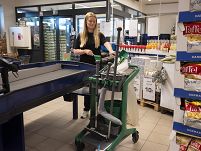 VIKAN 45893 SZCZOTKA ZMIOTKA WŁOS ŚREDNI 330MM NIEBIESKA - 27