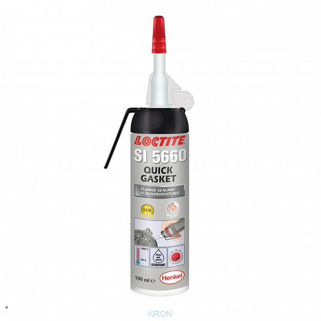 LOCTITE 5660 100ML - silikon uszczelniający, szary