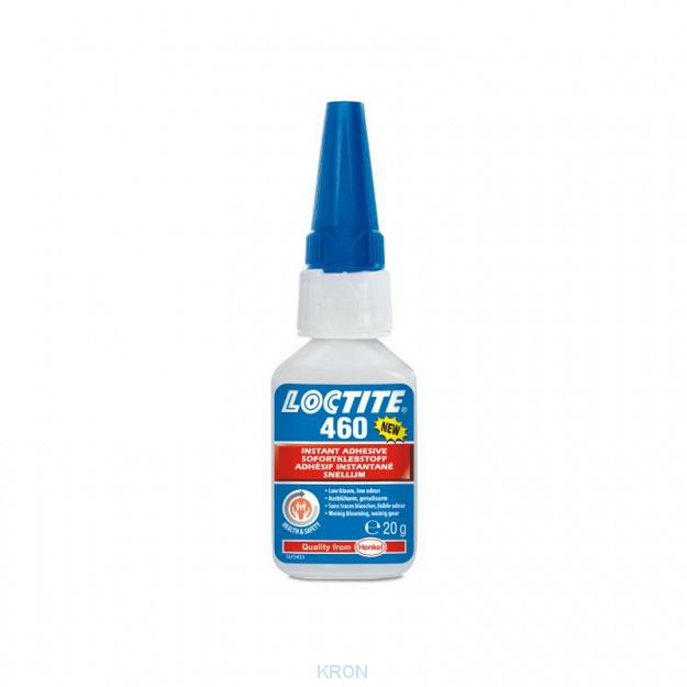 LOCTITE 460 20G - bezwykwitowy klej błyskawiczny