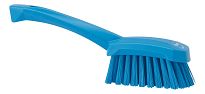 VIKAN 41923 Szczotka do mycia z krótkim uchwytem, 270 mm, włos twardy, niebieska - 3