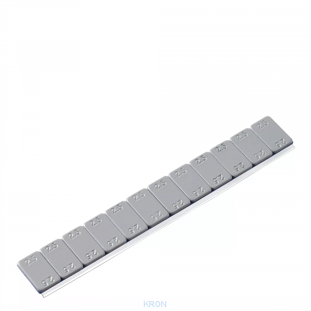 CIĘŻAREK KLEJONY SLIM TYP 399 FE 12X2,5G 100SZT. WYS. 2,2 MM