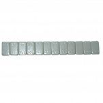 POWLEKANY CIĘŻAREK KLEJONY FE 12X5G SZARY 100SZT. - 2