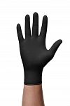 RĘKAWICE GOGRIP NITRYL 50 SZT. ROZ. M-XXL CZARNE - Diamentowa Struktura - 8