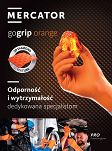 RĘKAWICE GOGRIP NITRYL 50 SZT. ROZ. M-XXL POMARAŃCZOWE - Diamentowa Struktura - 4