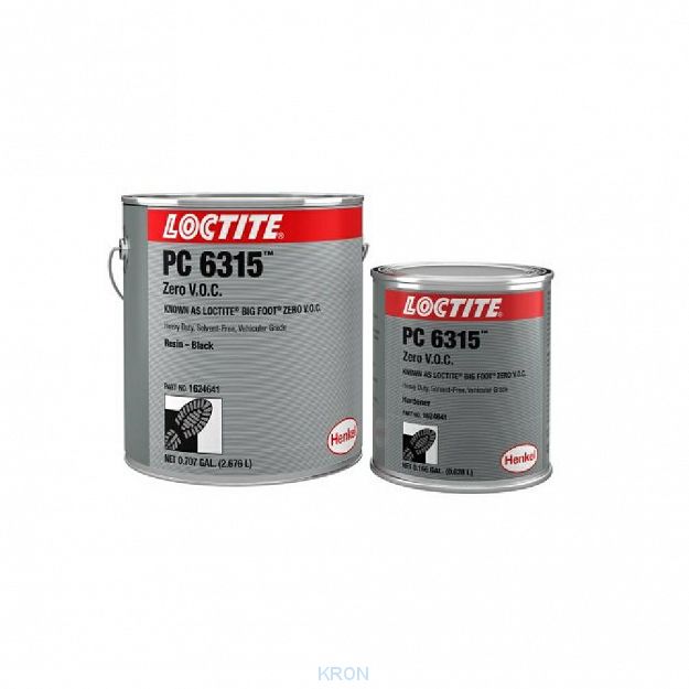 LOCTITE PC 6315 BIG FOOT CZARNY 6,46KG - żywica antypoślizgowa, czarna
