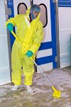 VIKAN 70473 SZCZOTKA KĄTOWA NIEBIESKA HYGIENE 265MM - 4