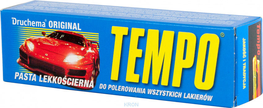 Pasta lekkościerna TEMPO 120g DRUCHEMA NIEBIESKA