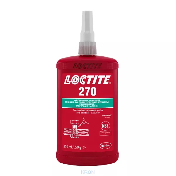 LOCTITE 270 250ML zabezpieczanie połączeń gwintowych