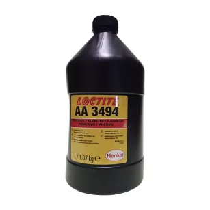 LOCTITE AA 3494 1L - utwardzony klej akrylowy UV do szkła