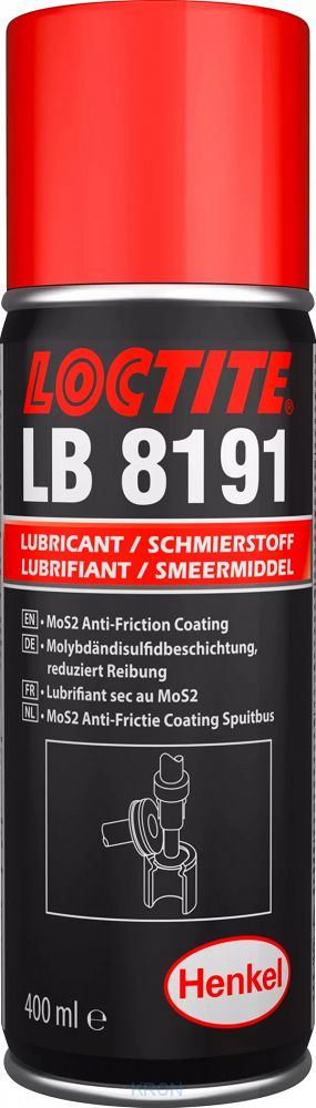 Loctite Loctite 8191 400g - sucha powłoka smarna w aerozolu z mos2 - Kron