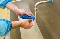 VIKAN 64409 szczotka do rąk sztywna hygiene czarna - 4