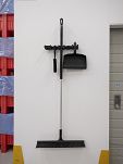VIKAN 10119 UCHWYT ŚCIENNY 420MM CZARNY - 7